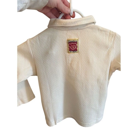 VTG 90s Y2K RARE Disney The Lion King Simba Nala Kid Core 2T 3T Corduroy Outfit - Picture 7 of 16